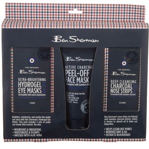 FOR MEN. Eye & nose strips + face mask